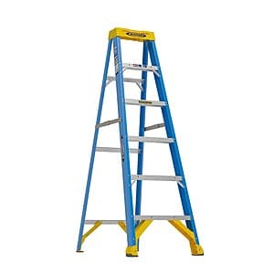 6' Werner Fiberglass Step Type 1 250 lb Load Capacity Ladder (10' Reach Height) $59.90 + Free Store Pickup