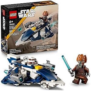 89-Pc LEGO Star Wars Plo Koon's Jedi Starfighter Microfighter Building Toy from $8.90