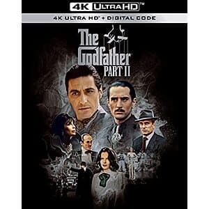 The Godfather Part II (4K UHD + Digital) $11.85