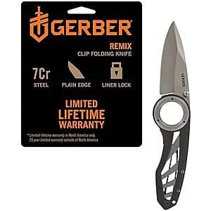 Gerber Gear Remix Folding Pocket Knife $28.70