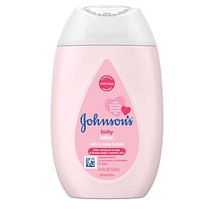 3.4-Oz Johnson's Moisturizing Mild Pink Baby Lotion $1.55 w/ Subscribe & Save