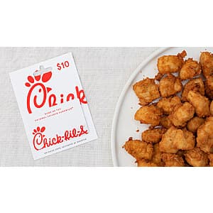 $10 Chick-fil-A eGift Card (Email Delivery) $7.50