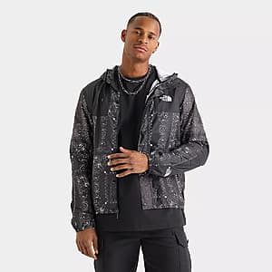 The North Face Men's Printed Mountain Jacket (TNF Black Bandana, S or L) $50 & More + Free S&H on $75+