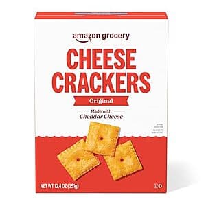12.4-Oz Happy Belly Original Cheese Crackers $1.35 w/ Subscribe & Save
