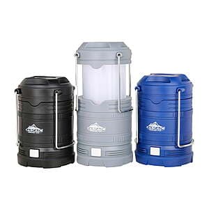3-Count 250-Lumens Pop-Up LED Lantern w/ Batteries $6.30 + Free S&H w/ Walmart+ or $35+
