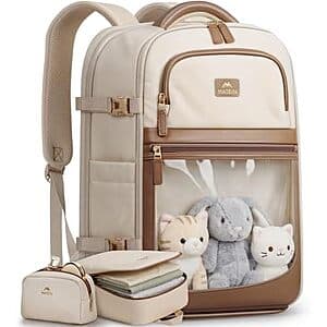 Prime Members: 40L Matein Her Carry-On Backpack w/ Laptop Compartment $15 + Free S&H