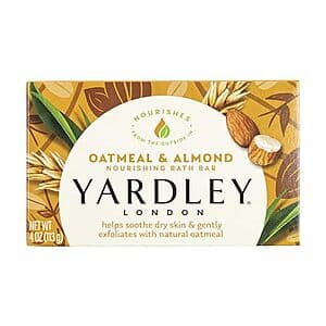 4-Oz Yardley London Moisturizing Bath Bar Soap (Various Scents) $1