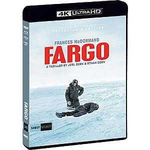 Shout Factory! 4K Physical Movies: Fargo, City on Fire, World War Z, & More 3 for $60 + Free S&H