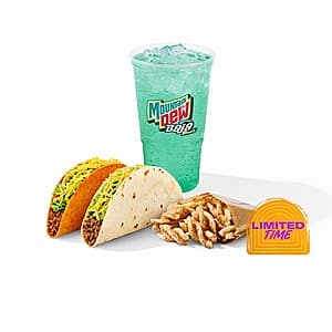 Taco Bell logo and branding.