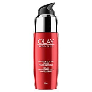 1.7-Oz Olay Regenerist Micro Sculpting Face Serum 2 for $20.25 w/ S&S + Free S&H