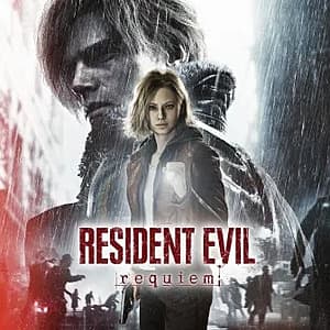 Resident Evil Requiem digital PC game cover art for Standard and Deluxe editions on Fanatical.