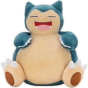 12" Pokemon Large Snorlax Plush Soft Stuffed Animal Toy $23