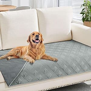 30" x 70" hyha Waterproof Reversible Dog Blanket (Grey / Dark Grey) $6