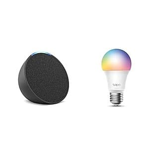 Amazon Echo + Tapo Smart Bulb Bundles: Echo Dot $23, Echo Spot $45, Echo Pop $18 & More