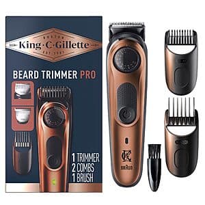 King C. Gillette Beard Trimmer PRO $27.35
