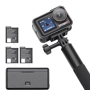 DJI Osmo Action 5 Pro 4K Camera Adventure Combo w/ Extended Battery/Accessories $369 + Free Shipping