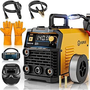 VIGRUE 140A 110V 3-in-1 MIG/Flux Core/Stick Welder Set $79 + Free S&H