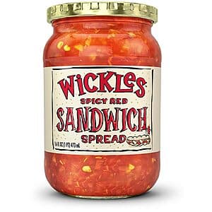 16-Oz Wickles Spicy Red Sandwich Spread $3.95