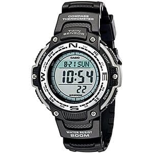 47.6mm Casio SGW100 Series Men's Digital Compass Twin Sensor Sport Watch $27.95