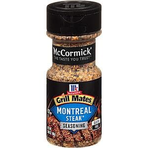 6-Pack 3.4-Oz McCormick Grill Mates Montreal Steak Seasoning $5.35 w/ Subscribe & Save