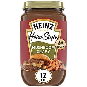 12-Oz Heinz Homestyle Mushroom Gravy $1.45 w/ Subscribe & Save