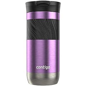 16-Oz Contigo Byron 2.0 Stainless Steel Insulated Travel Mug (Pansy) 2 for $19.50