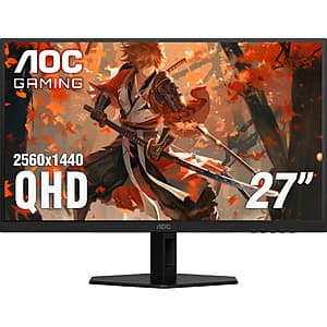 27" AOC Q27G40XMN 1440p QHD 180Hz VA Mini-LED Gaming Monitor $230 + Free Shipping