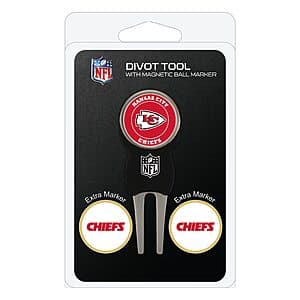 Prime Members: 4-Pc All Team Golf NFL Divot Tool & Ball Marker Set (Select Teams) $8 + Free Shipping