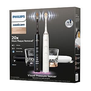 Select Costco Stores: 2-Pk Philips Sonicare DiamondClean Rechargeable Toothbrush $40 (In-Store Only)