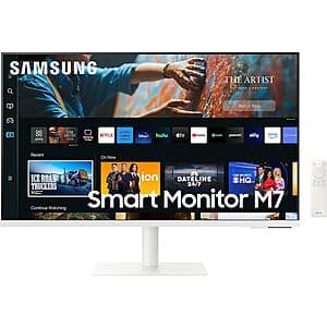 SAMSUNG 32-Inch M70C Series UHD Smart Computer Monitor - (NewEgg) -$299 $299.99