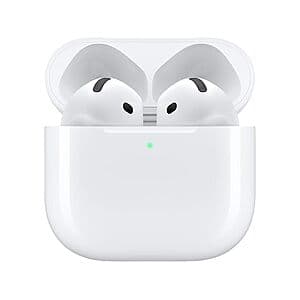 Apple AirPods 4 Wireless Earbuds w/ Active Noise Cancellation & USB-C Case $99 + Free S&H w/ Amazon Prime