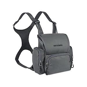 8.82" skiguard Nylon Binocular Chest Harness Pack w/ Magnetic Closure (Grey) $10 + Free Shipping w/ Prime