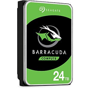 24TB Seagate BarraCuda 3.5" 7200 RPM Internal SATA Bare Hard Drive $240 + Free S/H