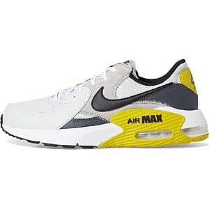 Nike Men's Air Max Excee Shoes (White/Yellow) $45 + Free S&H