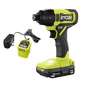 Select Stores: RYOBI ONE+ 18V 1/4" Impact Driver Kit w/ 1.5 Ah Battery & Charger $39.05 (In-Store Only)