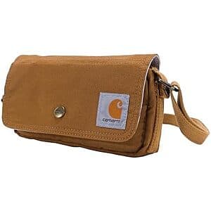 Carhartt Crossbody Horizontal Bag (Brown or Wine) $24.75