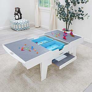 Select Stores: KidKraft Building Bricks Play N Glow Activity Table w/ 210 Bricks $49.95 (In-Store Only)