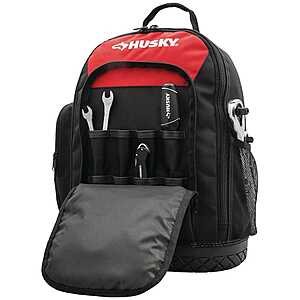 Select Home Depot Stores: 16" Husky 3-Zippered Compartment Tool Backpack $28 (Pricing/Availability May Vary)
