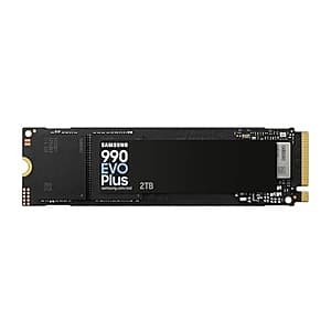 2TB Samsung 990 EVO Plus NVMe Internal Solid State Drive $130 + Free Shipping