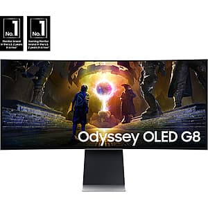 34" Samsung Odyssey G85SD 3440x1440 175Hz OLED Curved Monitor $599 + Free Shipping