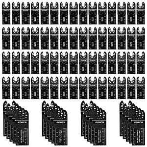 105-Count FORCA Oscillating Multi Tool Blades Kit $30 + Free Shipping