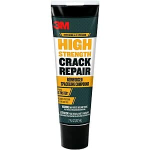 7-Oz 3M High Strength Crack Repair Reinforced Spackling Compound Squeeze Tube $5.40