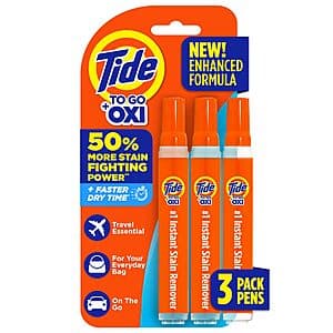 3-Count Tide Stain Remover Pen for Clothes $5.60 w/ Subscribe & Save