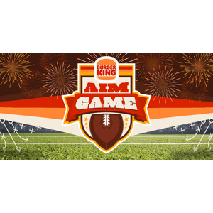 Burger King Aim Game Play Offer: Score Bonus BK Crowns or Daily Food Offers Free to Play (Valid Daily thru 2/9)
