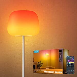 63" Govee RGBIC Smart Lantern Floor Lamp w/ Halo Gradient $100 + Free S&H