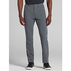 Awearness Kenneth Cole Men's CHILLFLEX Modern Fit Stretch Ripstop Dobby Pants $17 + Free S&H