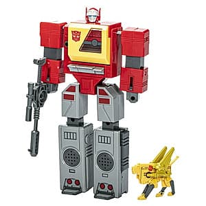 Transformers Retro 40th Anniversary Autobot Blaster & Steeljaw Action Figures $20