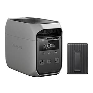 EcoFlow Delta 3 Classic 1024Wh 1800W LFP Portable Power Station + 10k Power Bank $340 + Free S&H w/ Plus (Sam's Club Members)
