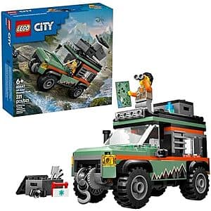 221-Piece LEGO City Off-Road Mountain Truck Building Toy $15.95