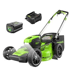 21" Greenworks Brushless Self-Propelled Cordless Mower + 4.0Ah Battery & Charger $398.50 + Free Shipping